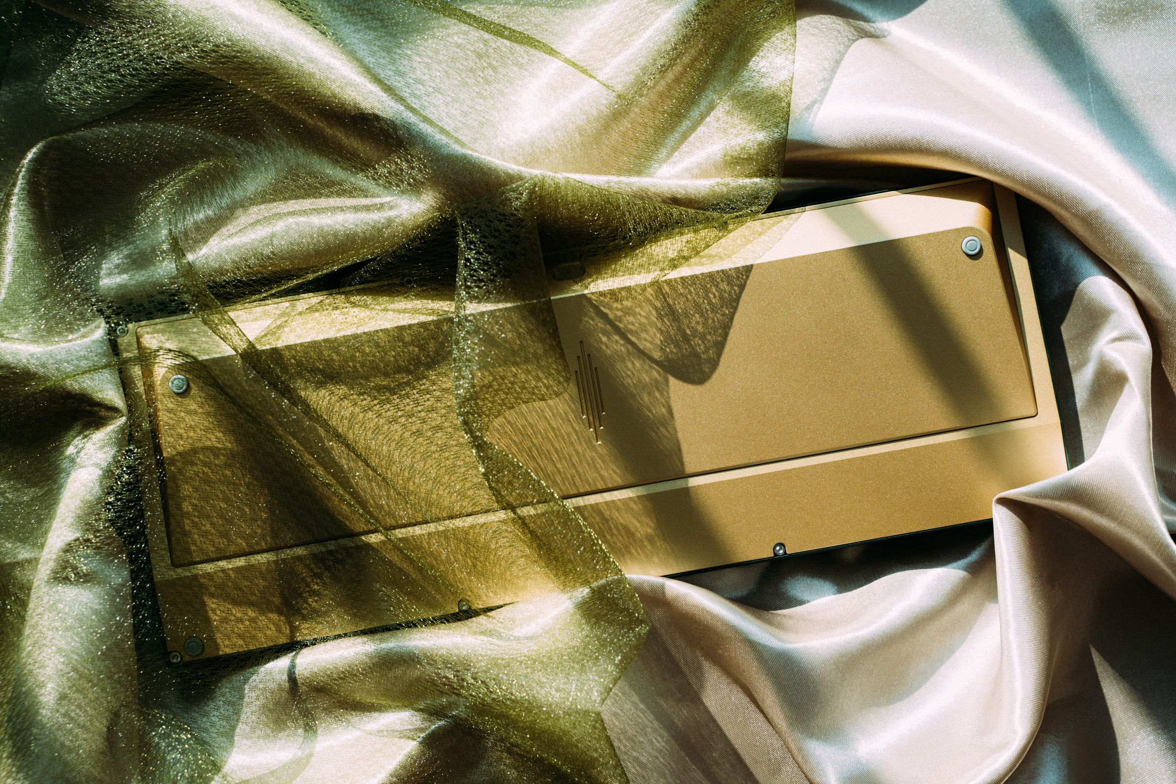 Gilded keyboard