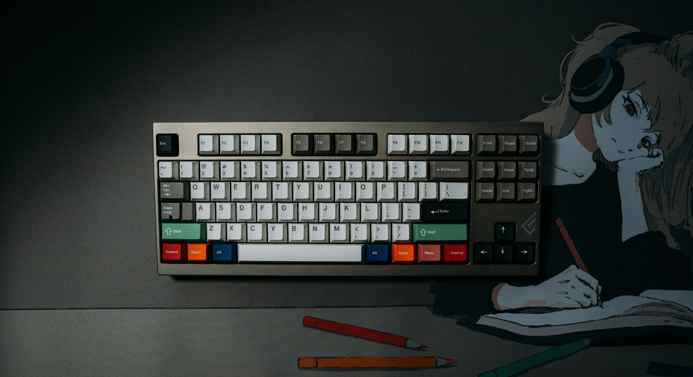 Keyboard photograph